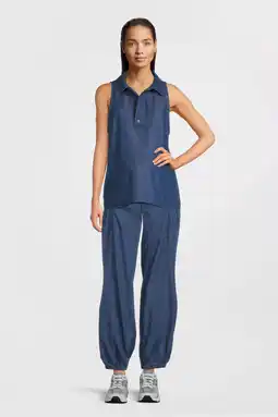 Wehkamp LOVE2WAIT zwangerschaps cropped top light blue denim aanbieding