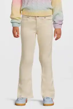 Wehkamp Anytime flared jeans ecru aanbieding
