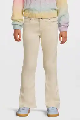 Wehkamp Anytime flared jeans ecru aanbieding