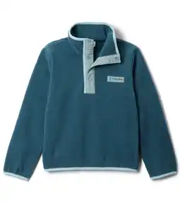 Wehkamp Columbia fleece sweater Helvetia II petrol aanbieding