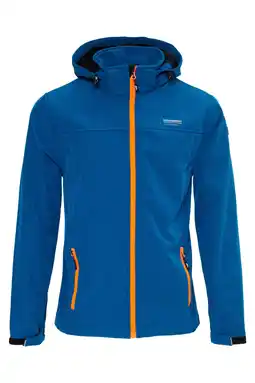 Wehkamp Nordberg softshell jas Mats blauw aanbieding