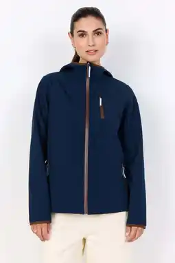 Wehkamp Soyaconcept fleecevest donkerblauw aanbieding