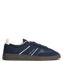 Wehkamp Tommy Jeans The Greenwich Edge+ suède sneakers donkerblauw aanbieding