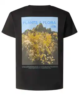 Wehkamp The North Face T-shirt Flora zwart aanbieding