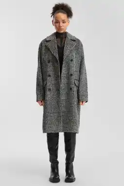 Wehkamp QS manteljas grijs aanbieding