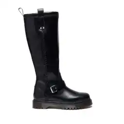 Wehkamp Dr. Martens Anistone BKR leren hoge laarzen Black Orleans aanbieding