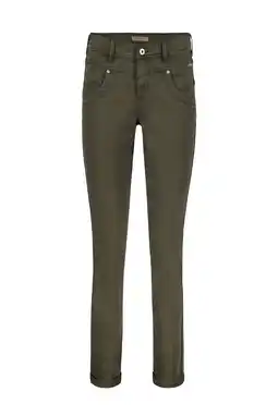 Wehkamp Red Button highwaist skinny jeans donkergroen aanbieding