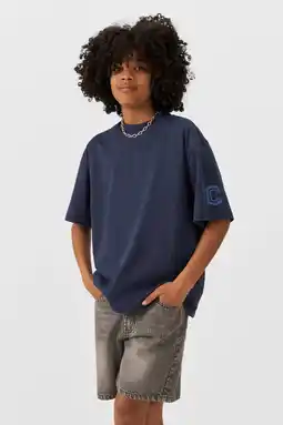 Wehkamp Coolcat T-shirt Owen met printopdruk blauw aanbieding