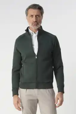 Wehkamp Campbell sweatvest donkergroen aanbieding