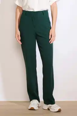 Wehkamp LOLALIZA flared pantalon donkergroen aanbieding