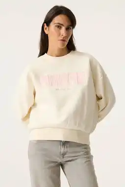 Wehkamp Garcia sweater ecru aanbieding