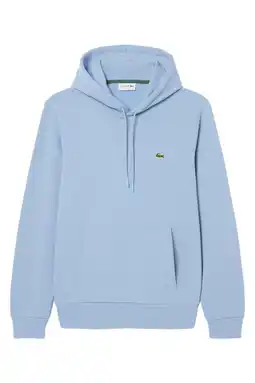 Wehkamp Lacoste hoodie lichtblauw aanbieding