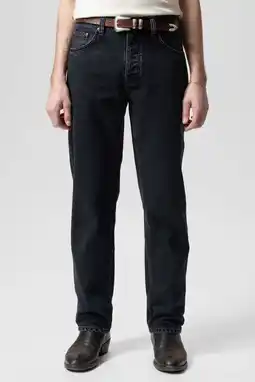 Wehkamp Nudie Jeans Rad Rufus regular fit jeans black vintage aanbieding