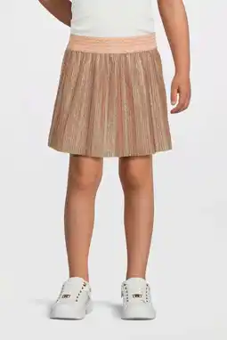 Wehkamp Like Flo plissé rok oranje aanbieding
