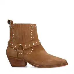 Wehkamp Sacha suède cowboylaarzen cognac aanbieding