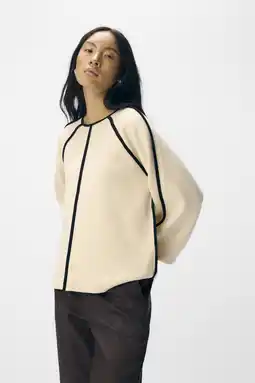 Wehkamp OBJECT sweater ecru aanbieding