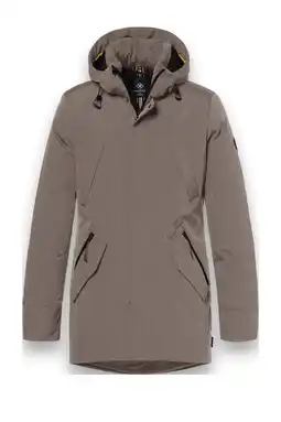 Wehkamp District parka taupe aanbieding