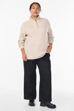 Wehkamp Zizzi schipperstrui beige aanbieding