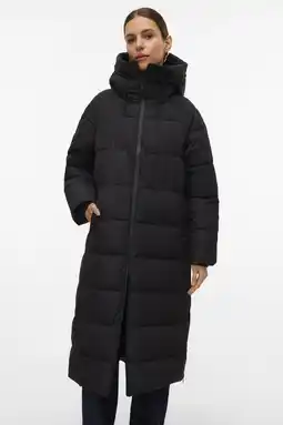 Wehkamp VERO MODA gewatteerde jas zwart aanbieding