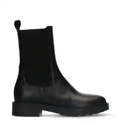 Wehkamp Sacha leren chelsea boots zwart aanbieding