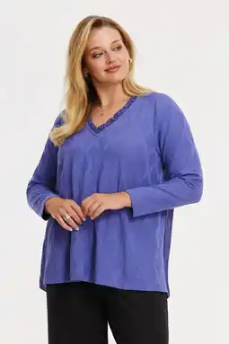 Wehkamp YOEK top lila aanbieding