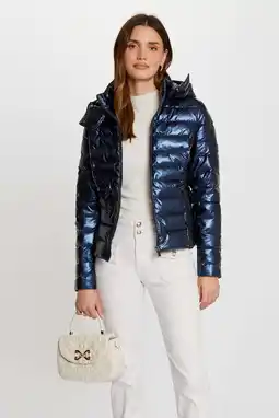 Wehkamp Morgan gewatteerde jas blauw aanbieding
