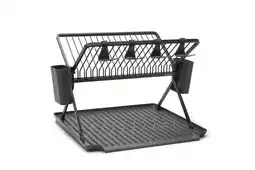 Wehkamp Brabantia SinkSide afdruiprek - Inklapbaar - Dark Grey aanbieding