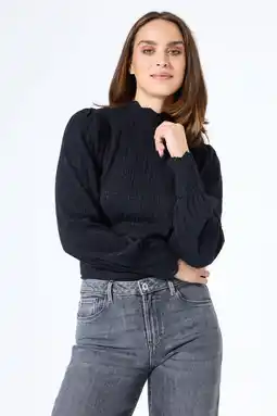 Wehkamp Garcia top zwart aanbieding