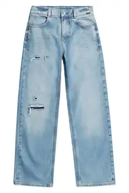 Wehkamp G-STAR loose fit jeans light blue denim aanbieding