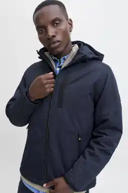 Wehkamp JACK & JONES ESSENTIALS winterjas donkerblauw aanbieding