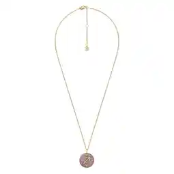 Wehkamp Fossil ketting JF04846710 Boogschutter sterrenbeeld goudkleurig aanbieding