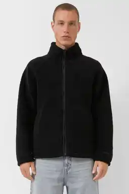 Wehkamp QS teddy jas zwart aanbieding