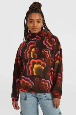Wehkamp O'Neill fleece sweater bruin aanbieding