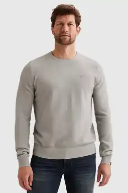 Wehkamp PME Legend trui gebreid grijs aanbieding