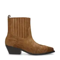Wehkamp Sacha suède cowboylaarzen bruin aanbieding