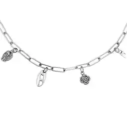 Wehkamp Diesel ketting DX1605040 Na zilverkleurig aanbieding