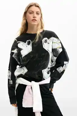 Wehkamp Desigual sweater antraciet aanbieding