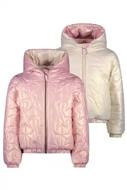 Wehkamp B.Nosy reversible jas winter roze/wit aanbieding