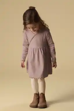 Wehkamp LIL' ATELIER MINI korte jurk roze aanbieding