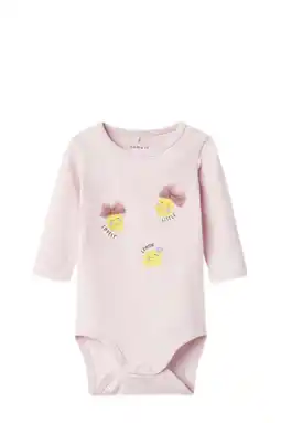 Wehkamp NAME IT BABY romper NBFFILMA lichtroze aanbieding
