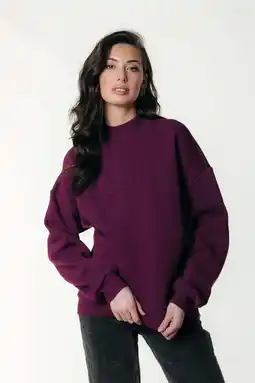Wehkamp Colourful Rebel sweater donkerrood aanbieding