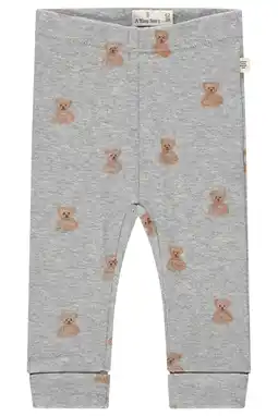 Wehkamp A Tiny Story slim babybroek grijs aanbieding