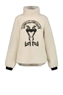 Wehkamp Luhta fleece sweater IInatti ecru aanbieding