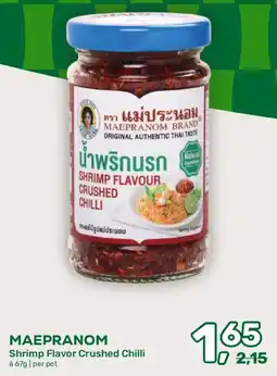 Amazing Oriëntal Maepranom Shrimp Flavor Crushed Chilli aanbieding