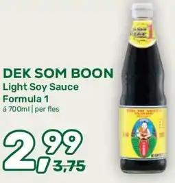 Amazing Oriëntal Dek Som Boon Light Soy Sauce Formula 1 aanbieding