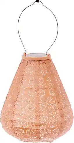 Intratuin Lumiz lampion Fiore roze D 20 H 23 cm aanbieding