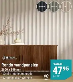 Pontmeyer Rondo wandpanelen aanbieding