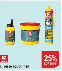 Pontmeyer Diverse houtlijmen aanbieding