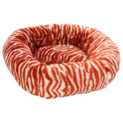 Pets Place Dogguo Zebra Round Bed - Hondenmatras - Ø50 cm Beige S aanbieding