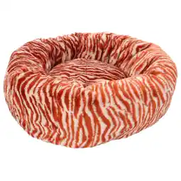 Pets Place Dogguo Zebra Round Bed - Hondenmatras - Ø70 cm Beige M aanbieding